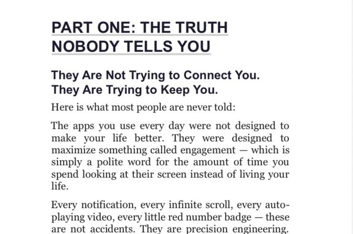 Stolen Part One: The Truth Nobody Tells You